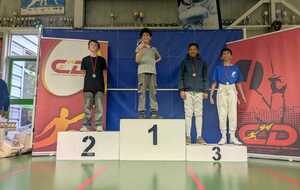 Podium Départemental du 11/04/2026
1er : Tom Berard
2e : Maxime Berard
3e : Ali Benhamou