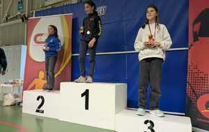 Classement Général du Championnat Départemental 2025-2026
Fleuret M11
3e : Alice Thomas