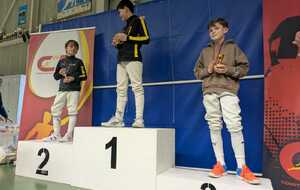 Classement Général du Championnat Départemental 2025-2026
Fleuret M11
3e : Raphaël Samain