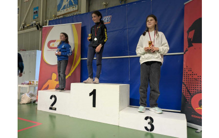 Classement Général du Championnat Départemental 2025-2026
Fleuret M11
3e : Alice Thomas