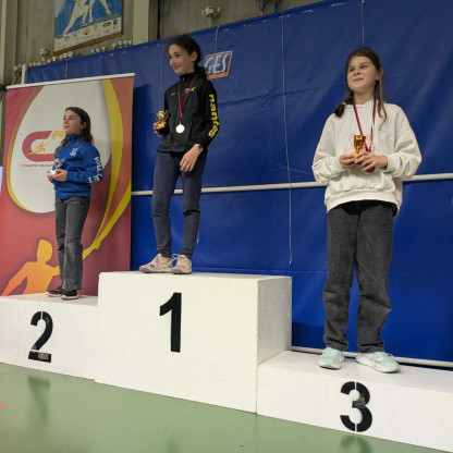 Compétition départementale Avril 2026 - Classement Général du Championnat Départemental 2025-2026
Fleuret M11
3e : Alice Thomas